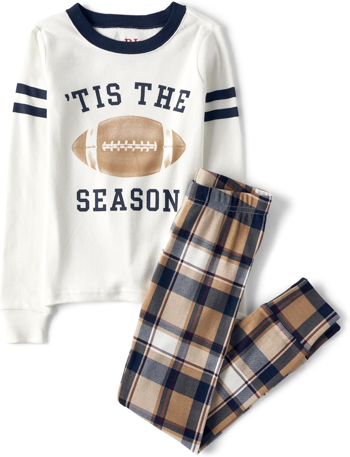 image:imageThe Childrens Place Baby Family Matching Football Pajama Sets CottonTis the Season
