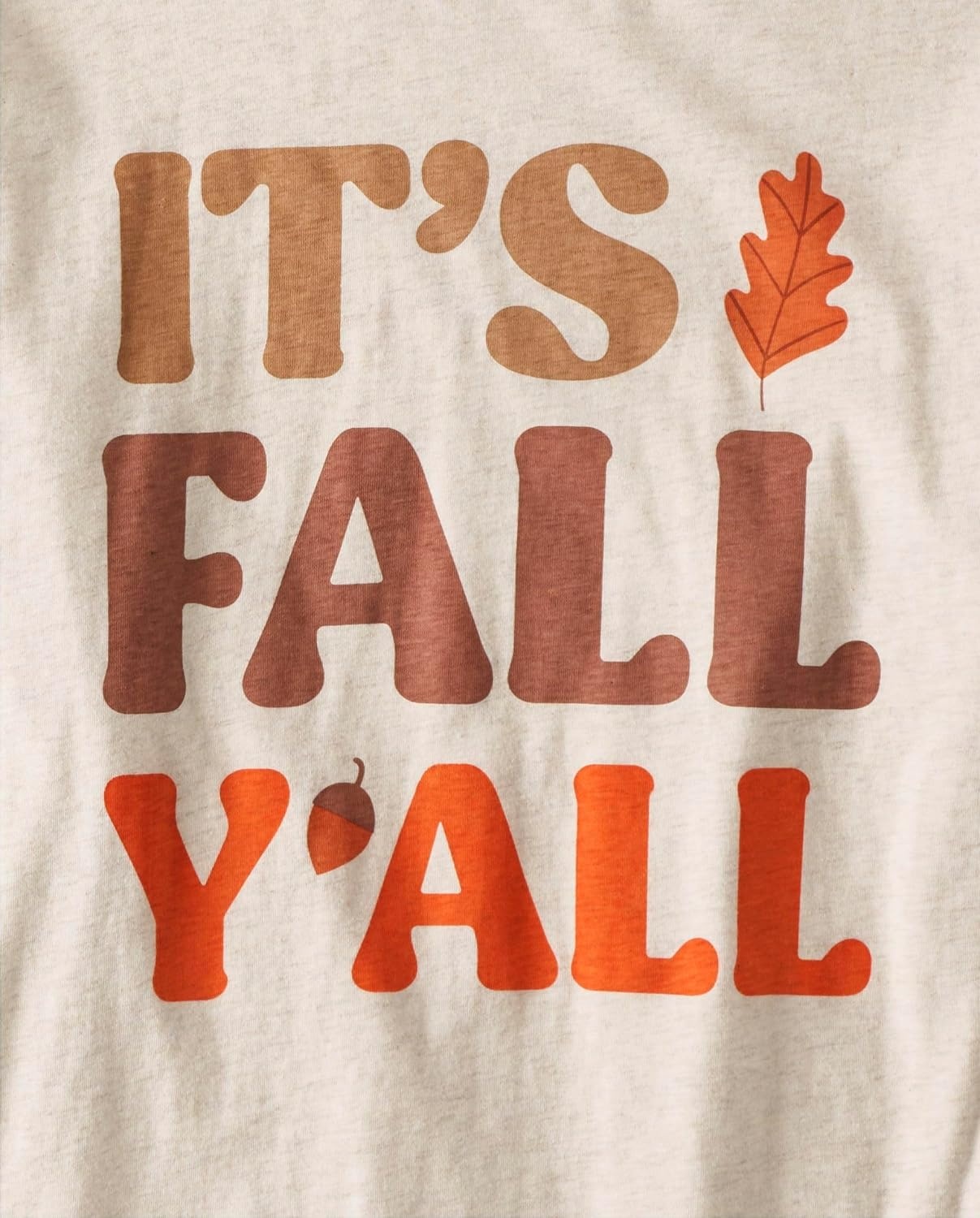 image:imageThe Childrens Place Family Matching Halloween and Holiday Pajama Sets CottonIts Fall Yall