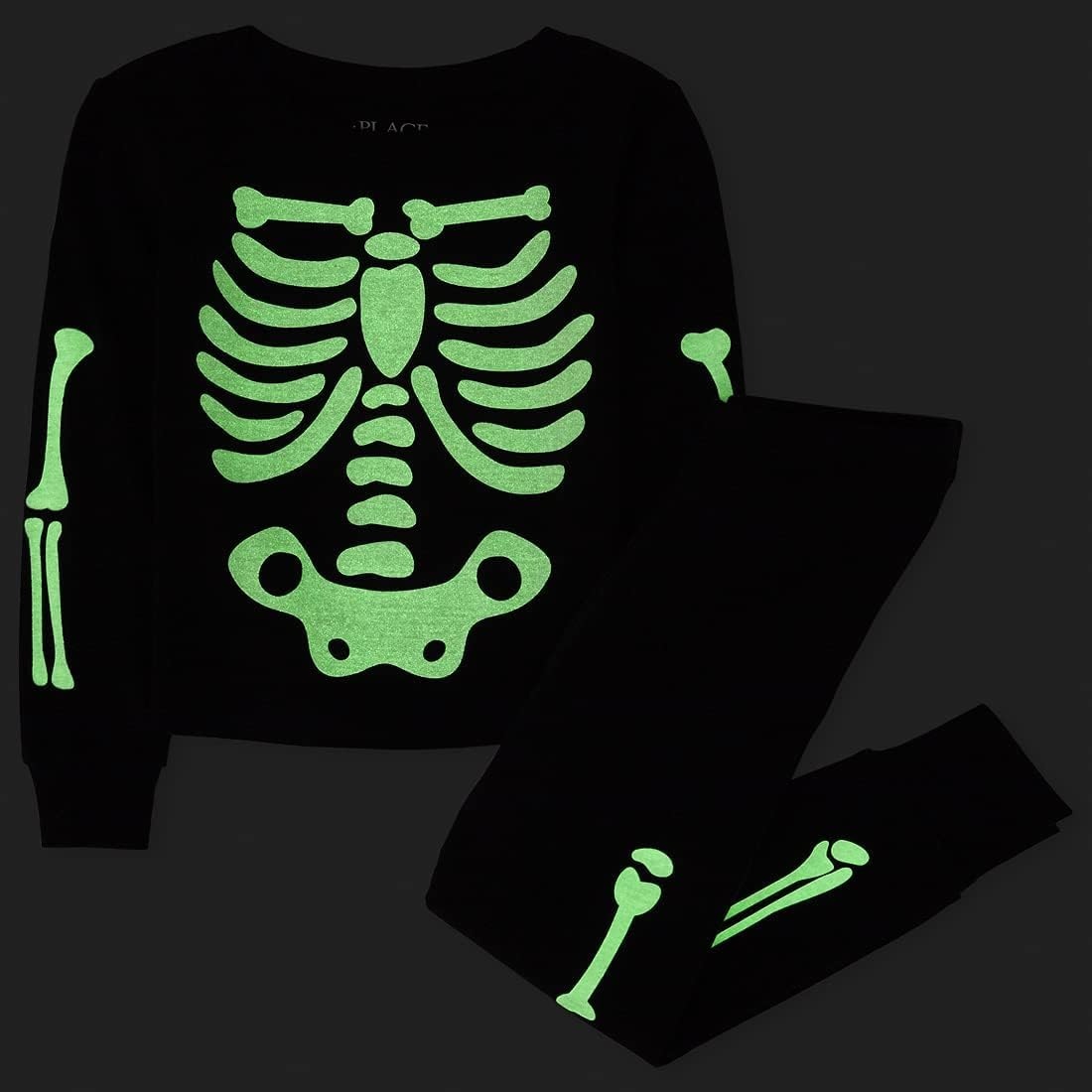 image:imageThe Childrens Place Family Matching Halloween and Holiday Pajama Sets CottonSkeleton