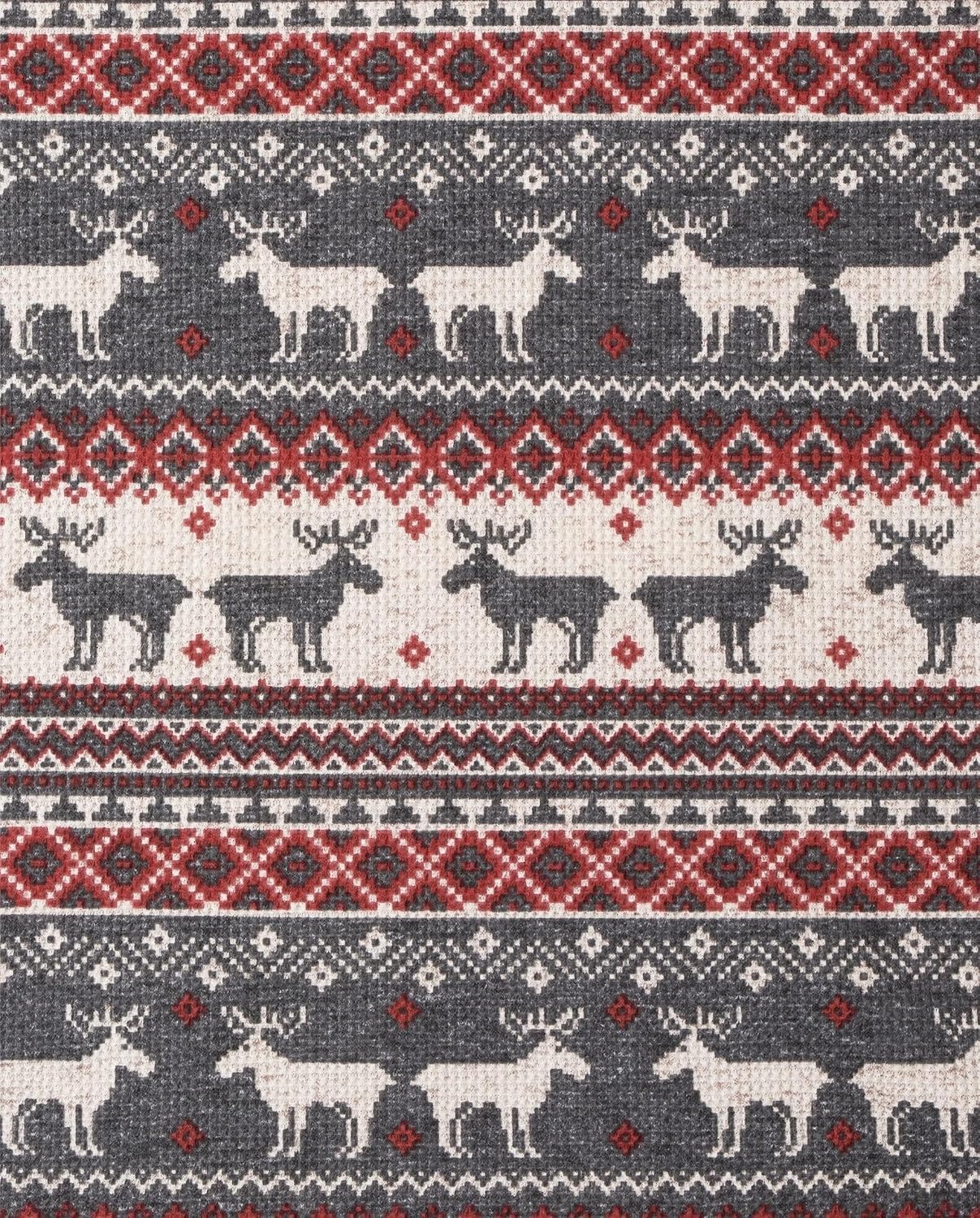 image:imageThe Childrens Place Family Matching Holiday Pajama Sets ThermalMoose Fairisle
