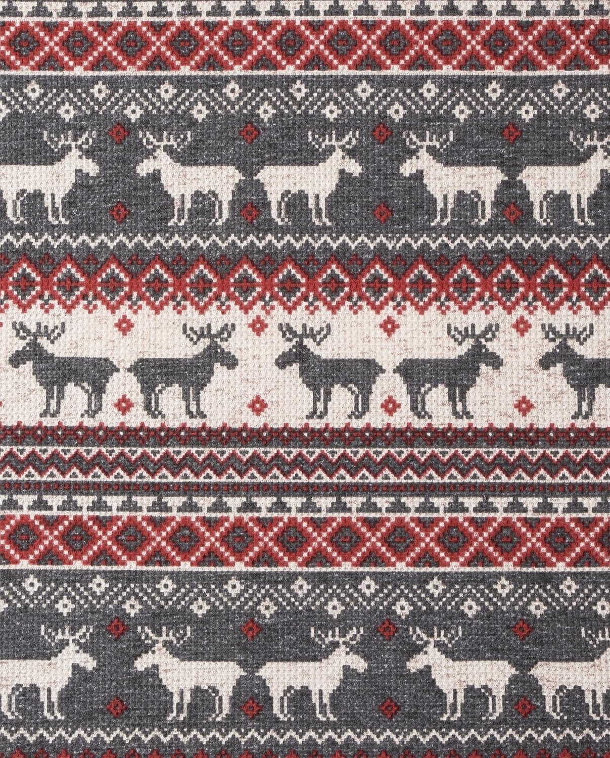 image:imageThe Childrens Place Family Matching Holiday Pajama Sets ThermalMoose Fairisle