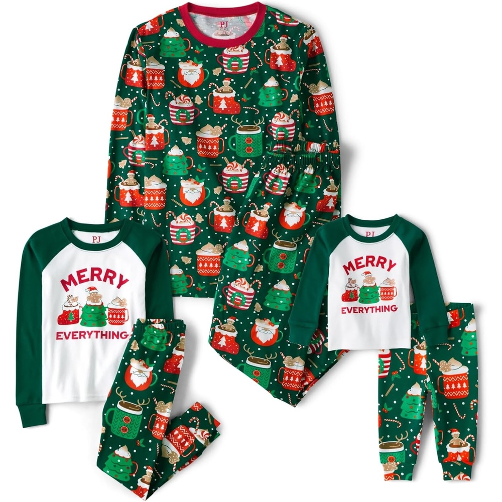 image:imageThe Childrens Place Family Matching Christmas Pajama Sets CottonCoco Mugs