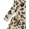The Children’s Place Baby Girls’ And Newborn Long Sleeve Bodysuit and Skirtall,2-piece Outfit Set(Canoe Leopard)