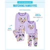 The Children’s Place Baby Girls’ Halloween Pajamas, Cotton(Purple Candy)