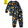 The Children’s Place Baby and Kids’ Sibling Matching Halloween and Holiday Pajama Sets, Cotton(Candy Glow)