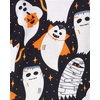 The Children’s Place Baby and Kids’ Sibling Matching Halloween and Holiday Pajama Sets, Cotton(Ghosts Glow)