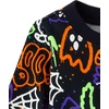 The Children’s Place Baby and Kids’ Sibling Matching Halloween and Holiday Pajama Sets, Cotton(Graffiti Glow)