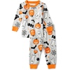 The Children’s Place Baby and Kids’ Sibling Matching Halloween and Holiday Pajama Sets, Cotton(Mini Boos Glow)