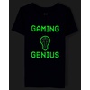 The Children’s Place Boys’ Short Sleeve Top and Shorts Snug Fit 100% Cotton 4 Piece Pajama Set(Gaming Genius Glow)