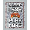 The Children’s Place Boys’ Short Sleeve Top and Shorts Snug Fit 100% Cotton 4 Piece Pajama Set(Play More Gamer 2-pack)