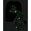 The Children’s Place Family Matching Christmas Pajama Sets, Cotton(Tis the Season Glow)