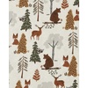 The Children’s Place Family Matching Christmas Pajama Sets, Cotton(Woodland Allover)