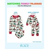 The Children’s Place Family Matching Christmas Pajama Sets, Cotton(Xmas Truck Allover)
