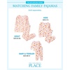 The Children’s Place Family Matching Halloween and Holiday Pajama Sets, Cotton(Pumpkin Spice Allover)