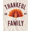 The Children’s Place Family Matching Halloween and Holiday Pajama Sets, Cotton(Thankful Family Turkey)