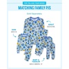 The Children’s Place Family Matching Hanukkah Pajama Sets, Cotton(Hanukkah Allover)