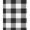 The Children’s Place Family Matching Holiday Long Sleeve Pajama Sets, Cotton(Black/White Check)