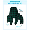 The Children’s Place Family Matching Holiday Long Sleeve Pajama Sets, Cotton(Green/Black Check)
