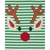 The Children’s Place Family Matching Holiday Long Sleeve Pajama Sets, Cotton(Rudolph Christmas Stripe)