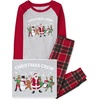 The Children’s Place Family Matching Holiday Long Sleeve Pajama Sets, Cotton(Xmas Crew)