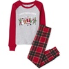 The Children’s Place Family Matching Holiday Long Sleeve Pajama Sets, Cotton(Xmas Crew)