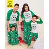 The Children’s Place Family Matching Holiday Long Sleeve Pajama Sets, Fleece(Green Christmas With My Gnomies)