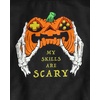 The Children’s Place Family Matching Holiday Long Sleeve Pajama Sets, Fleece(Pumpkin Gamer Glow)