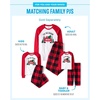 The Children’s Place Family Matching Holiday Long Sleeve Pajama Sets, Fleece(Red ‘Tis the Season)