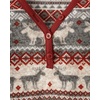 The Children’s Place Family Matching Holiday Pajama Sets, Thermal(Moose Fairisle)