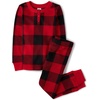 The Children’s Place Family Matching Holiday Pajama Sets, Thermal(Red Buffalo Plaid)