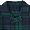 The Children’s Place Kids’ Holiday Long Sleeve Button Down Pajama Sets(Navy/Green Plaid)