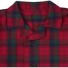 The Children’s Place Kids’ Holiday Long Sleeve Button Down Pajama Sets(Red/Green Plaid)