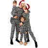 The Children’s Place unisex-baby Family Matching, Christmas and Holiday Pajama Sets, Cotton(Fairsile – Black)