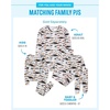 The Children’s Place unisex-baby Family Matching, Christmas and Holiday Pajama Sets, Cotton(Glow Mummy)