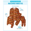 The Children’s Place unisex-baby Family Matching, Christmas and Holiday Pajama Sets, Cotton(Pumpkin Allover)