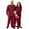 The Children’s Place unisex-baby Family Matching, Christmas and Holiday Pajama Sets, Cotton(Red/Black Check)