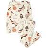 The Children’s Place Baby and Kids’ Sibling Matching Halloween and Holiday Pajama Sets, Cotton(Capyween)