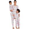 The Children’s Place Family Matching Christmas Pajama Sets, Cotton(Merry Joy Pink)