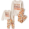 The Children’s Place Family Matching Halloween and Holiday Pajama Sets, Cotton(Its Fall Yall)