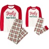 The Children’s Place Family Matching Holiday Long Sleeve Pajama Sets, Cotton(Feliz Navidad Plaid)