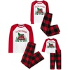 The Children’s Place Family Matching Holiday Long Sleeve Pajama Sets, Fleece(Red ‘Tis the Season)