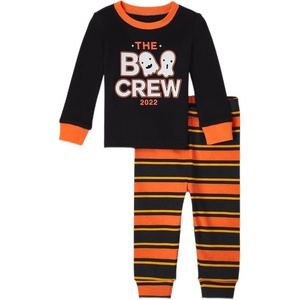 The Children’s Place Baby Girls’ Halloween Pajamas, Cotton(Boo Crew 23)
