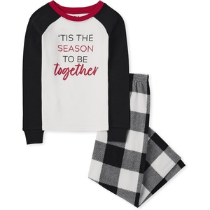 The Children’s Place Baby and Family Matching Fleece Holiday Pajama Set(Tis the Season)