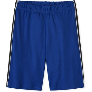 The Children’s Place Boys Boys Side Stripe Jersey Pajama Shorts(Edge Blue)