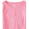 The Children’s Place Girls’ 100% Snug Fit Cotton Long Sleeve Henley Top and Pant,2-piece Pajama Sets(Pink Plaid)