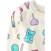 The Children’s Place Girls’ 100% Snug Fit Cotton Long Sleeve Top and Pants,2-piece Pajama Sets(Candy)
