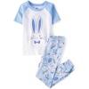 The Children’s Place Sibling Matching Easter Pajamas(Blue Bunny)