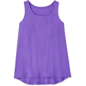 The Children’s Place Girls’ Sleeveless High Low Pajama Tank Top(Neon Fairy)