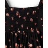 The Children’s Place Girls’ Long Sleeve Bell Sleeve Dresses(Black Floral)