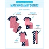 The Children’s Place Unisex-Baby, Toddler and Kids Short Sleeve Top and Pants Pajama Set(Stars and Stripes)